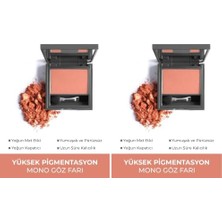 Ceylan Adam Göz Farı - Mono Eyeshadow 102 Soft Apricot 3,2 G (2 Paketi)