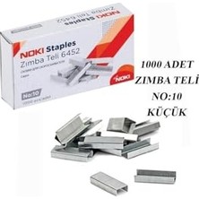 Ceylan Adam Zımba Teli Küçük No:10 1000'LI Nikel Beyaz 1 Paket 6452