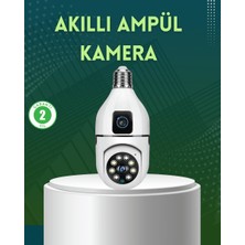 Zemira Home 360 Derece Panoramik Wifi Kamera – Full Hd Ev Güvenlik Sistemi
