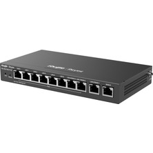 Shopwave Ruıjıe Reyee RG-EG210G-P-V3 10 Port Gigabit, Web  Yönetilebilir, 4 Wans, 200 Kullanıcı,