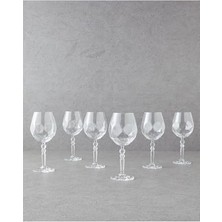Ceylan Adam Lucienne Kristalin 6'lı Kadeh 530 ml Şeffaf