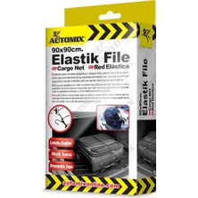 Elastik Bagaj Filesi 90X90 cm | Araç Bagajı Için Esnek ve Dayanıklı