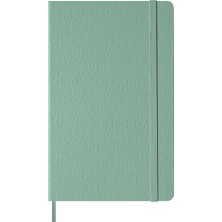 Klasik Defter Large 13X21 Çizgisiz Sert Kapak Ada Çayı Yeşili