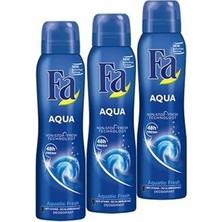 Ceylan Adam Deodorant, Aqua, Sprey, Aquatic Fresh, 150 Ml, 4 Adet