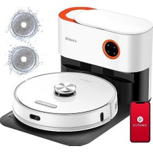 Ceylan Adam T10 Pro Robot Süpürge, Silme Fonksiyonu, Istasyon, 4000 Pa, 200 Dakika Çalışma, Lidar Navigasyon ve Wifi/app