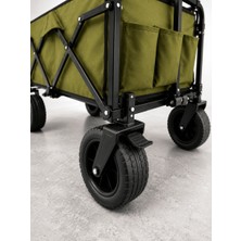 Milas Toptan 130 kg Taşıma Kapasiteli Katlanabilir Wagon Taşıma Arabası