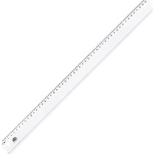 Geniş Plastik Cetvel 30 cm