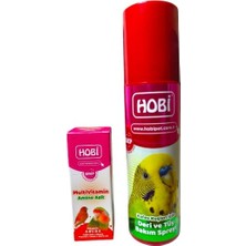 Ceylan Adam Sultan Papağanı Bit Pire Tüy Bakım Sprey - Multi Vitamin 30 ml