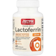 Jarrow Formulas, Lactoferrin, Freeze Dried, 250 Mg, 60 Capsules