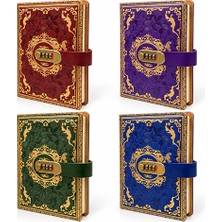 Özel Tasarım Şifreli Deri Defter