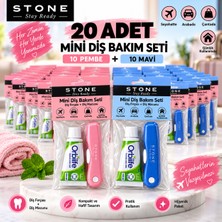 Stone 20 Adet Mini Diş Bakım Seti