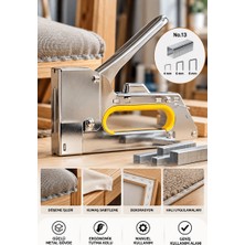 Milas Toptan Profesyonel Kullanıma Uygun Manuel El Tipi Zımba Tabancası No.13 4-6-8 mm Güçlü Metal Gövde