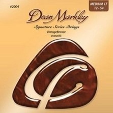 Markley 2004 (12-54) - Bronze Medium Light Akustik Gitar Tel Seti