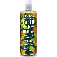 In Nature %99 Doğal Tazeleyici Şampuan Normal & Yağlanmaya - Kepeğe Meyilli Saçlar Için (Greyfurt & Portakal, 400 Ml)
