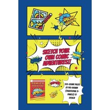 Ceylan Adam Independently Published Sketch Your Own Comic Adventures!!: Over 100 Blank Pages Of 3 Traditional Horizontal Comic Panels Per Page, Compact Size Of 6" x 9", For 5 Year Olds To Adults