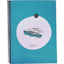 Color Hisli Şeyler 18,5X25 Spiralli Çizgili Defter Küreğinin Götürdüğü Yere Git