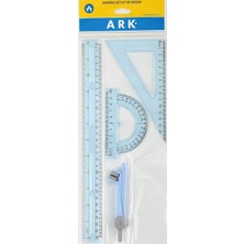 Çizim Seti 30 cm Cetvelli 4 Parça