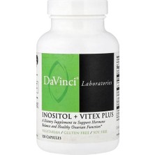 Da Vinci Labs Davinci Laboratories, Inositol + Vitex Plus, 120 Capsules