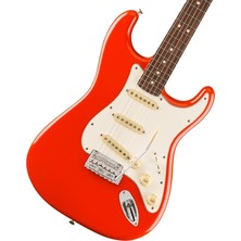 Player Iı Stratocaster Coral Red - Slab Rosewood Elektro Gitar