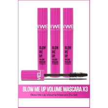 Ceylan Adam 3x Blow Me Up Volume Mascara 8 ml Üçlü Set, T10611