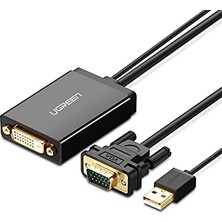 Ceylan Adam VGA USB To Dvı-D 24+1 Dişi Görüntü Aktarma Kablosu