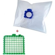 Ceylan Adam Filtre, Rowenta Silence Force Extreme Compact ile Uyumlu Hepa + 10 Adet Toz Torbası Seti