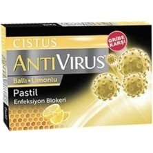 Ceylan Adam Antivirus Ballı Limonlu Pastil, Enfeksiyon Blokeri, 10'lu 12 Adet