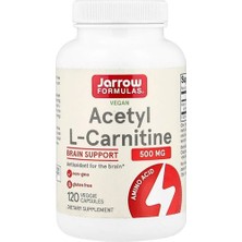 Jarrow Formulas, Vegan Acetyl L-Carnitine, 500 Mg, 120 Veg Capsules