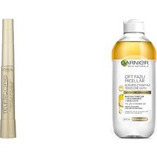 Ceylan Adam Telescopic Maskara - Siyah + Garnier Skin Naturals Çift Fazlı Micellar Kusursuz Makyaj Temizleme Suyu (400 Ml)