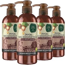 Ceylan Adam Doğal Macadamia Yağlı El ve Vücut Losyonu 250 ml x 4