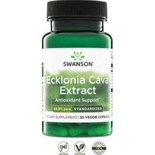 Swanson Ecklonia Cava Extract 30     Kapsül – Deniz Yosunu Ekstraktı