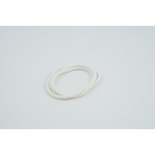 Ceylan Adam Kulaklık Kablosu Koruyucu Spiral Kılıf, 50 Cm, Beyaz, 4 Adet