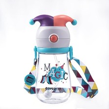Rovco Magic Tritan Joker Cup Bebek/çocuk - Matara- 350 Ml. (Turkuaz)