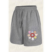 Zoka Wear Skzoo Stray Kids Stray Kids K Pop Baskılı Şort Unisex