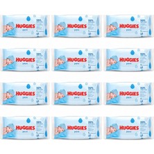 Huggies Pure Islak Mendil 12 x 56 Yaprak