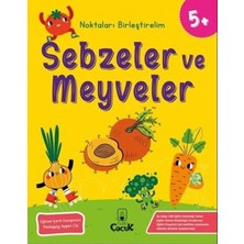 Floki Çocuk Tcx Noktaları Birleştirelim - Sebzeler ve Meyveler +5 Yaş