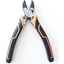 Ceylan Adam Profesyonel Yan Keski, Turuncu Siyah, 160 Mm, Ergonomik Saplı