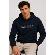 Tommy Hilfiger Regular Fıt Logolu Erkek Sweatshırt