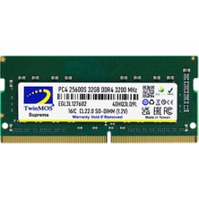 Twinmos 32GB Ddr4 3200MHZ (MDD432GB3200N)(NB)
