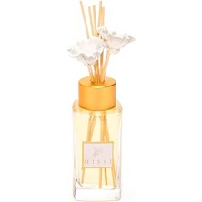 Ceylan Adam 180 ml Kare Şişe Ekru Çiçek Bambu Çubuklu Vanilya Sandal Oda Kokusu
