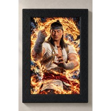 Star Figür Mortal Kombat - Liu Kang Çerçeveli Poster 10X15 cm