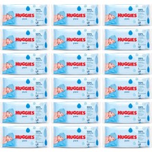 Huggies Pure Islak Mendil 18 x 56 Yaprak