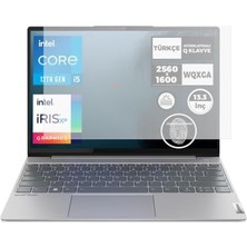 Ceylan Adam Lenovo Thinkbook 13X G2 13.3 Inç Mat Ekran Koruyucu; 9h Nano Cam, 16:10, Yansıma Önleyici