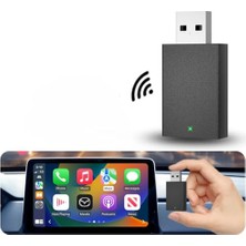 Ceylan Adam Kablosuz Carplay ve Android Auto Adaptörü, 2’si 1 Arada, 5g Wifi ve Bluetooth 5.0, Tak Çalıştır