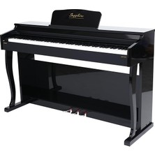 Sapphire SDP-220B 88 Tuşlu Dijital Piyano-Siyah