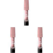 Ceylan Adam Likit Ruj, Golden Rose Liping My Matte, No: 01 - Suya Dayanıklı Ultra Mat Ruj (3 Paketi)