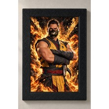 Star Figür Mortal Kombat - Scorpion Çerçeveli Poster 10X15 cm