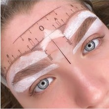 Ceylan Adam Microblading Tek Kullanımlık Yapışkanlı Kaş Cetveli, 10 Adet