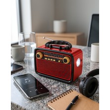 Stylmenplus Nostaljik Radyo Bluetooth Müzik Kutusu Uucznostaljikr1-1