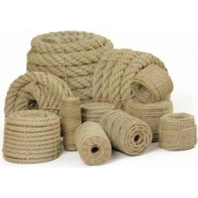 Market 6 mm 50 Metre Premium Kalite Jüt Ip Jüt Halat - Dekor Ipi - Hobi Ipi, ARTDECO6MM50M